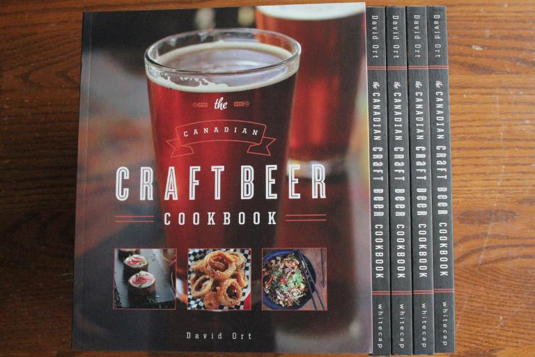 The Canadian Craft Beer Cookbook (Whitecap) is my first cookbook. Great beer meets geeky cooking.